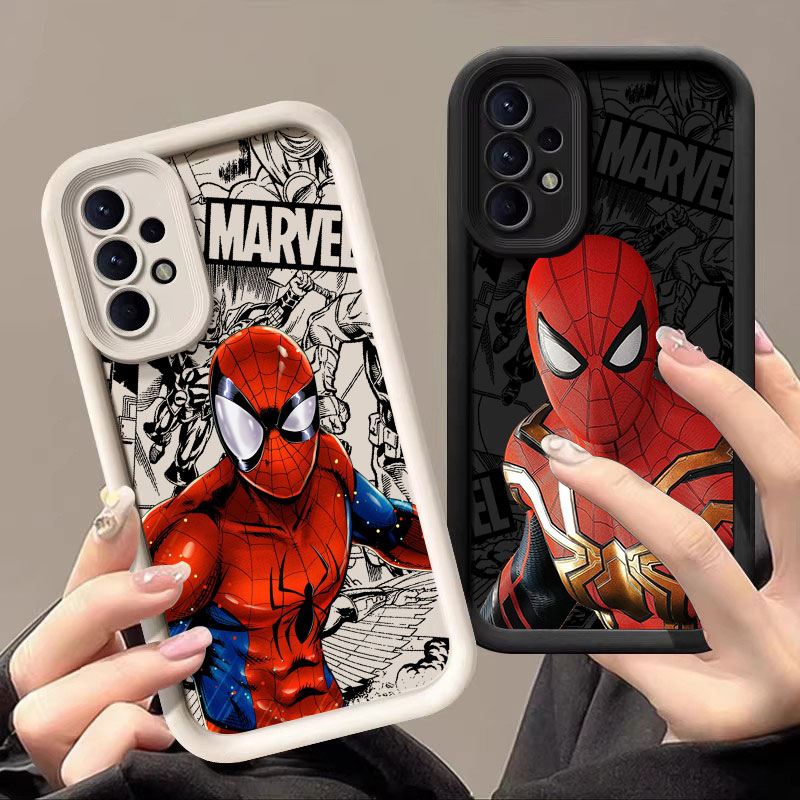 Samsung Galaxy A55 - Marvel Süper Kahramanı Örümcek Adam Kılıfı