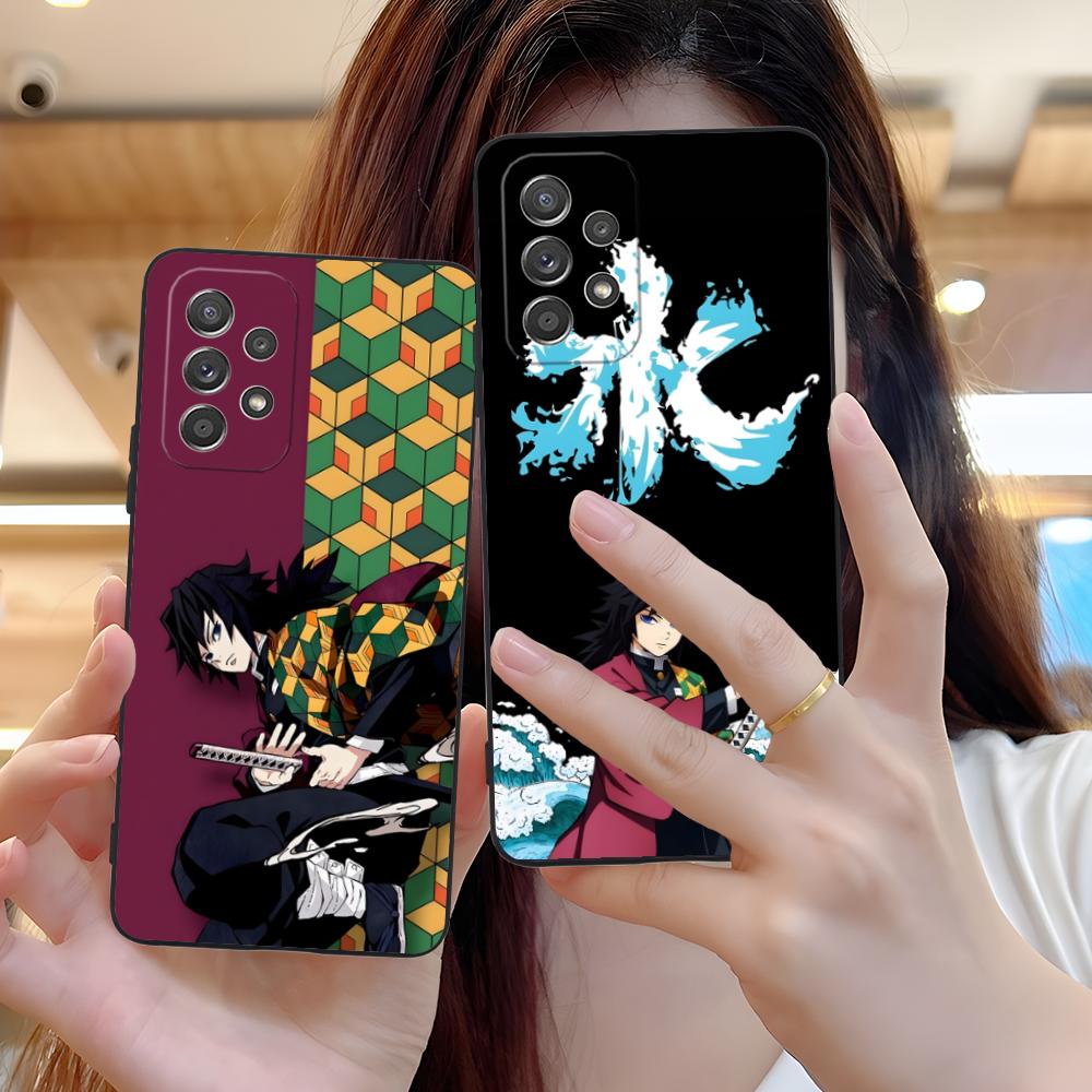Samsung Galaxy A55 - İblis Avcısı Giyu Tomioka Telefon Kılıfı