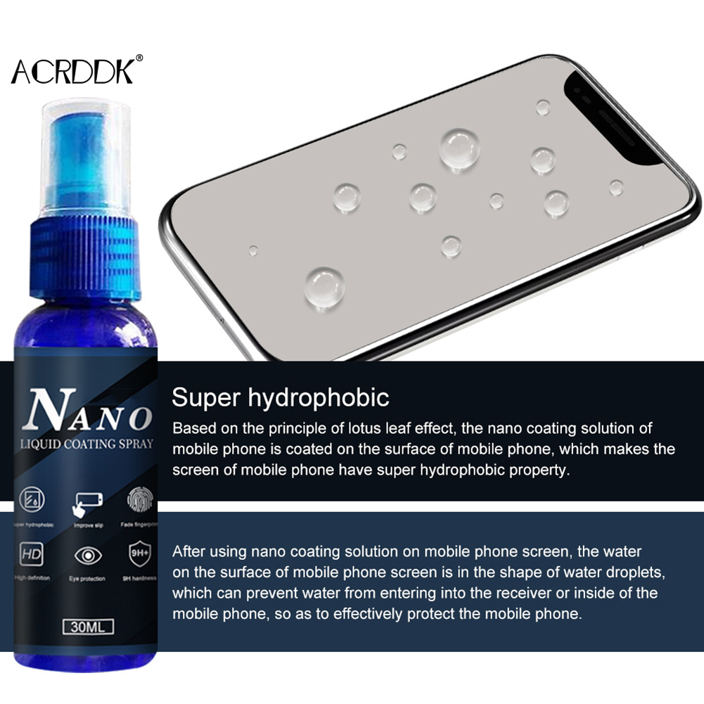 Nano sıvı cam ekran koruyucu i - Oleophobic Coating Spray incelemesi ve fiyatı